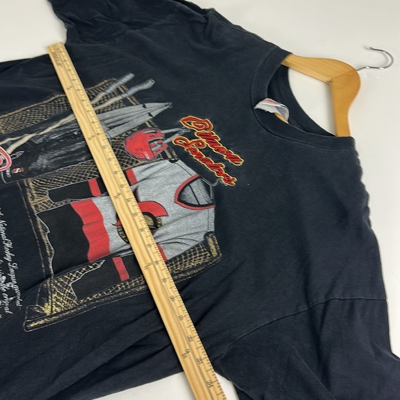 Ottawa Senators CCM Nutmeg Vintage 90s Black Graphic T-Shirt - Size XL - Picture 8 of 8